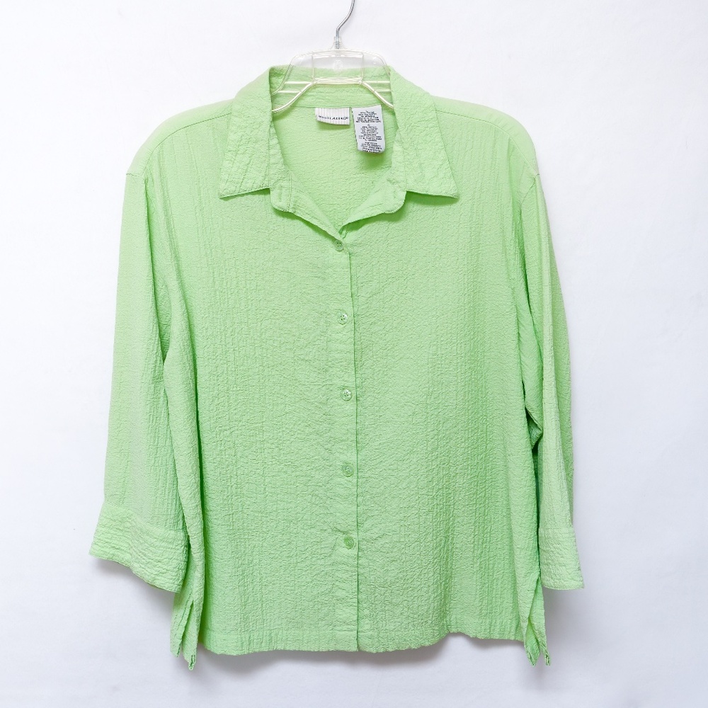 White Stag long sleeve crinkly shirt - lightly used